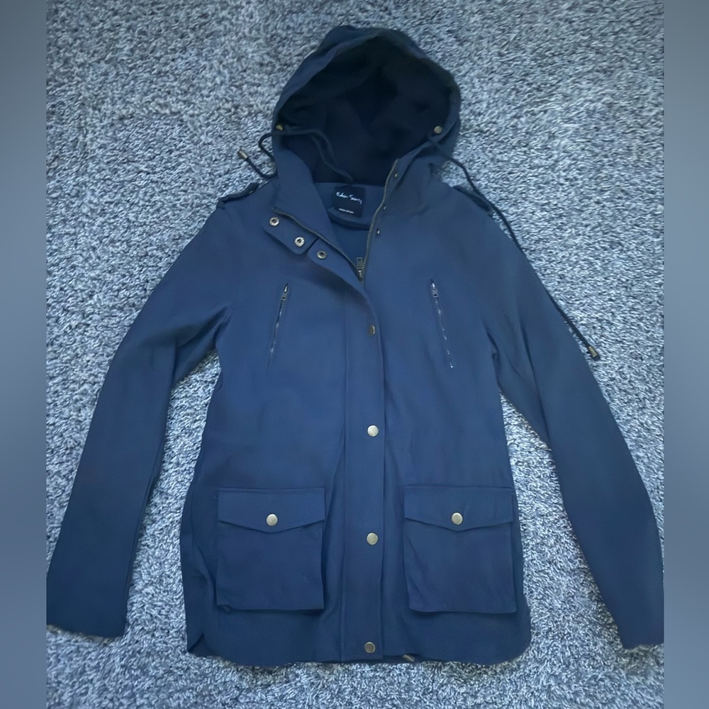Eden Society blue jacket. Worn once. Size small